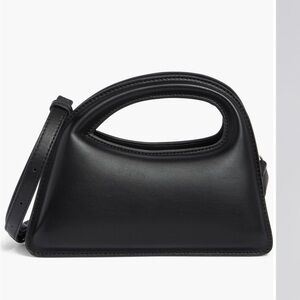 BCBGMaxAzria Black Crossbody Bag with Minimalist Design
